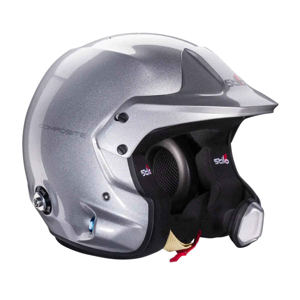 Stilo Wrc Venti Composite Silver Helmet 1