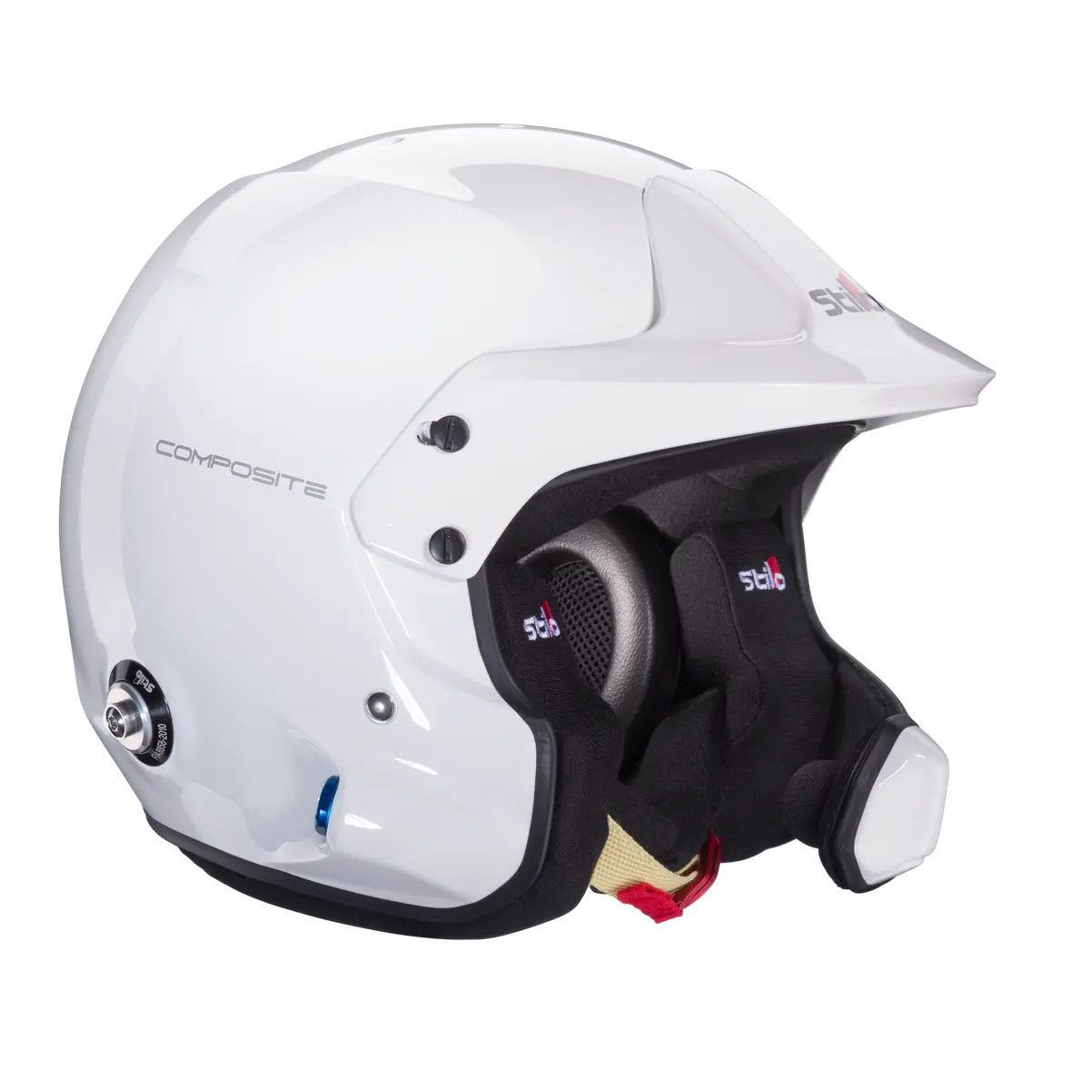 Stilo Wrc Venti Composite White Helmet 1