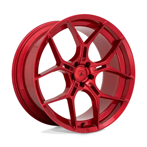 20X10.5 Candy Red 40Mm Asanti Black Wheel 2