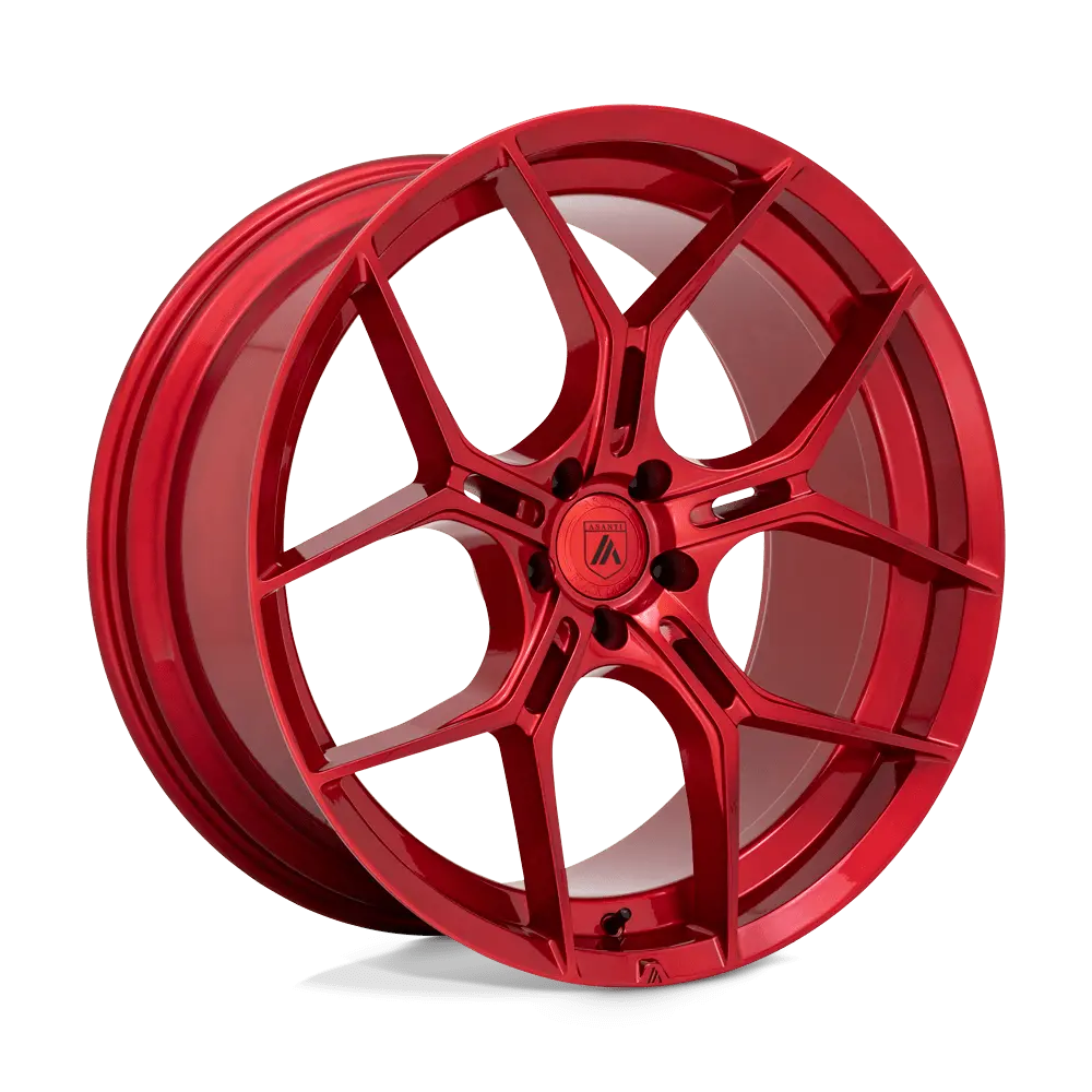 20X9 Candy Red 38Mm Asanti Black Wheel 1