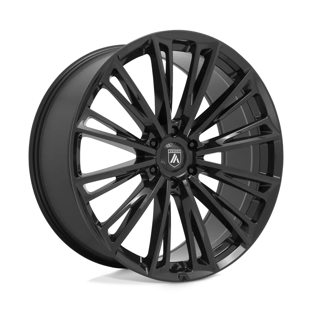 20X9 Gloss Black 35Mm Asanti Black Wheel 1