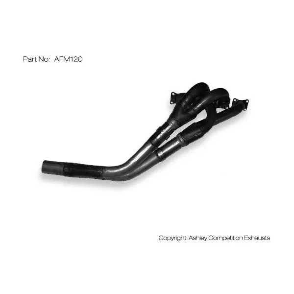 Ashley N/A Cosworth - Mk2 Escort 3 Piece Extractor (Afm120) 1
