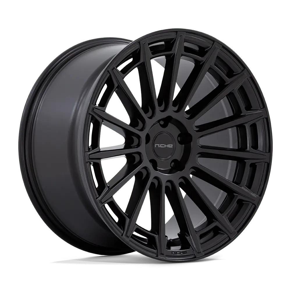 20X9 Matte Black 25Mm Niche 1Pc Wheel 1