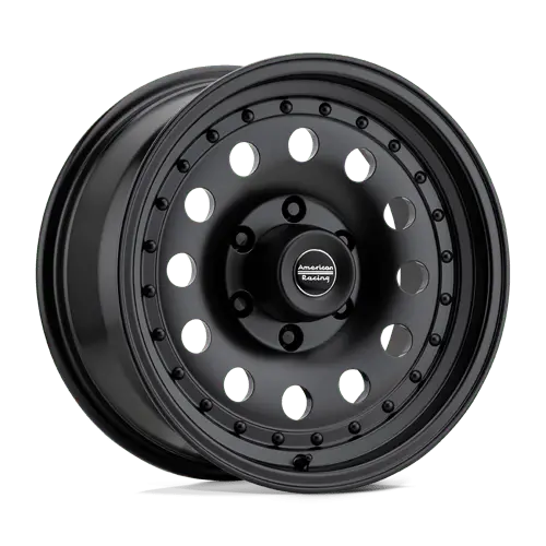 18X8 Satin Black 18Mm American Racing Wheel 2