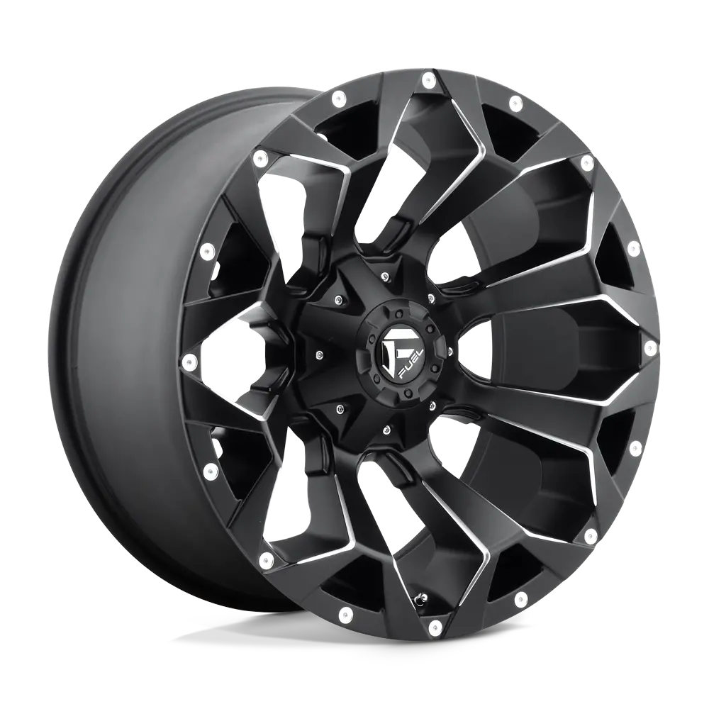 17X8.5 Matte Black Milled 14Mm Fuel 1Pc Wheel 1