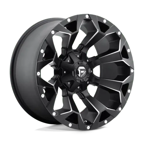 17X8.5 Matte Black Milled 14Mm Fuel 1Pc Wheel 2