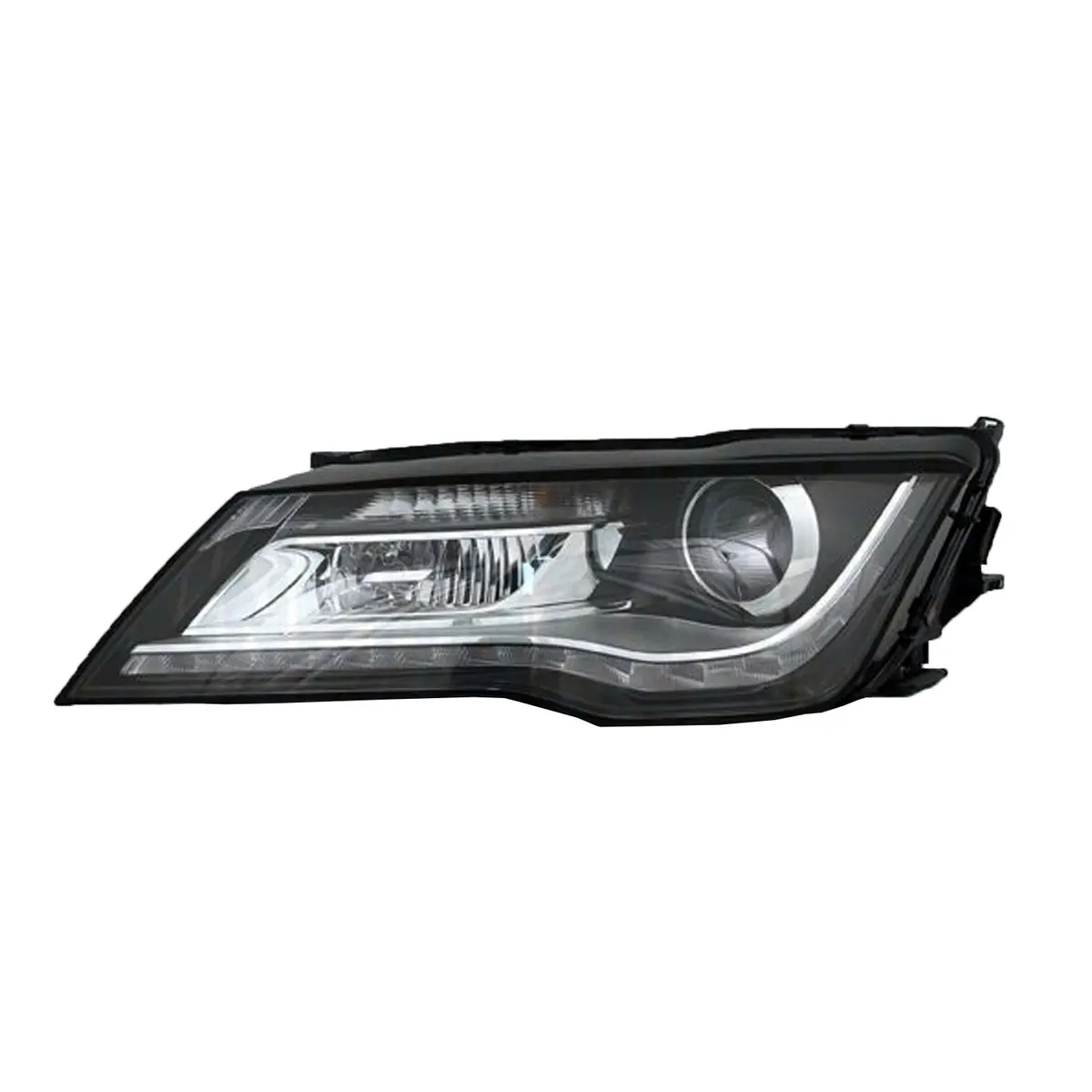 Driver Side Hid Headlight Lens And Housing - Without Curve Lighting - | Oem Quality Replacement Part | Premium Fit And Finish 1