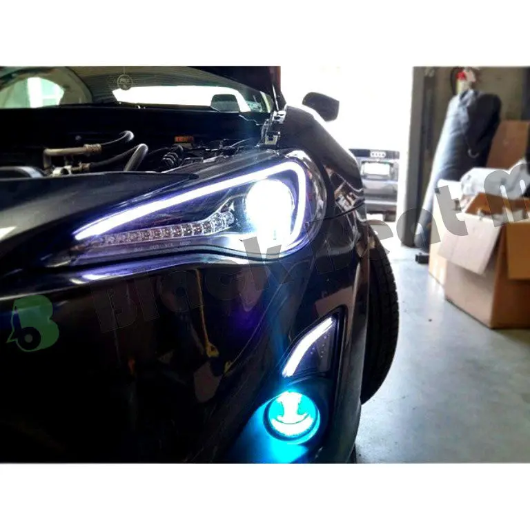 Specd Headlight (Chrome/Black Housing) - Scion Fr-S / Subaru Brz / Toyota Gt86 1