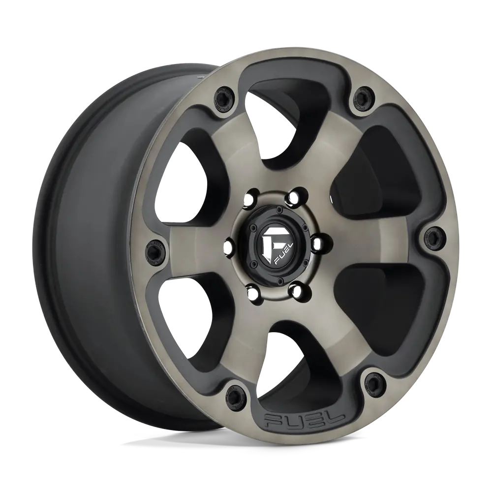 20X9 Matte Black Double Dark Tint 25Mm Fuel 1Pc Wheel 1