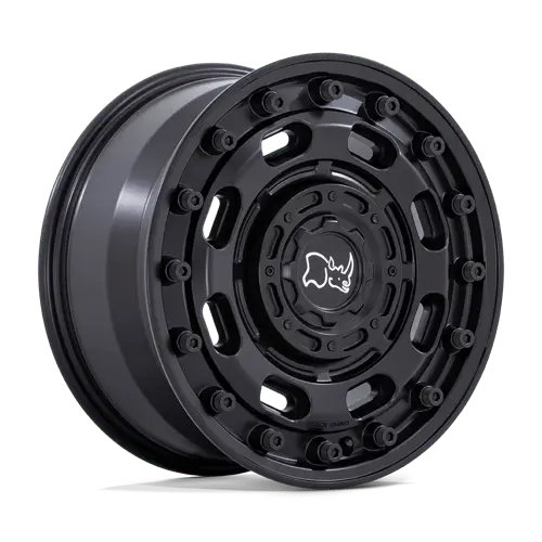 17X8 Matte Black 38Mm Black Rhino Wheel 2