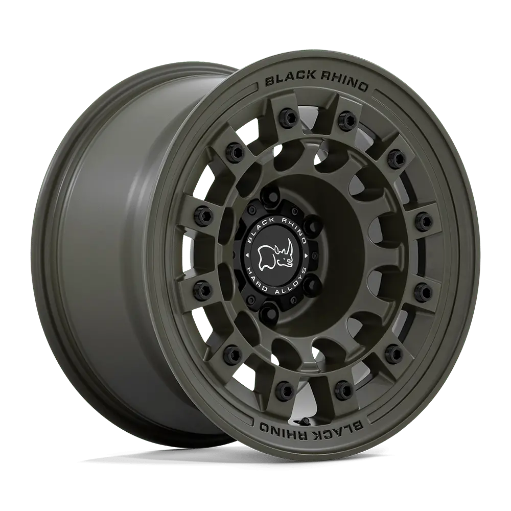 17X8 Olive Drab Green 30Mm Black Rhino Wheel 1