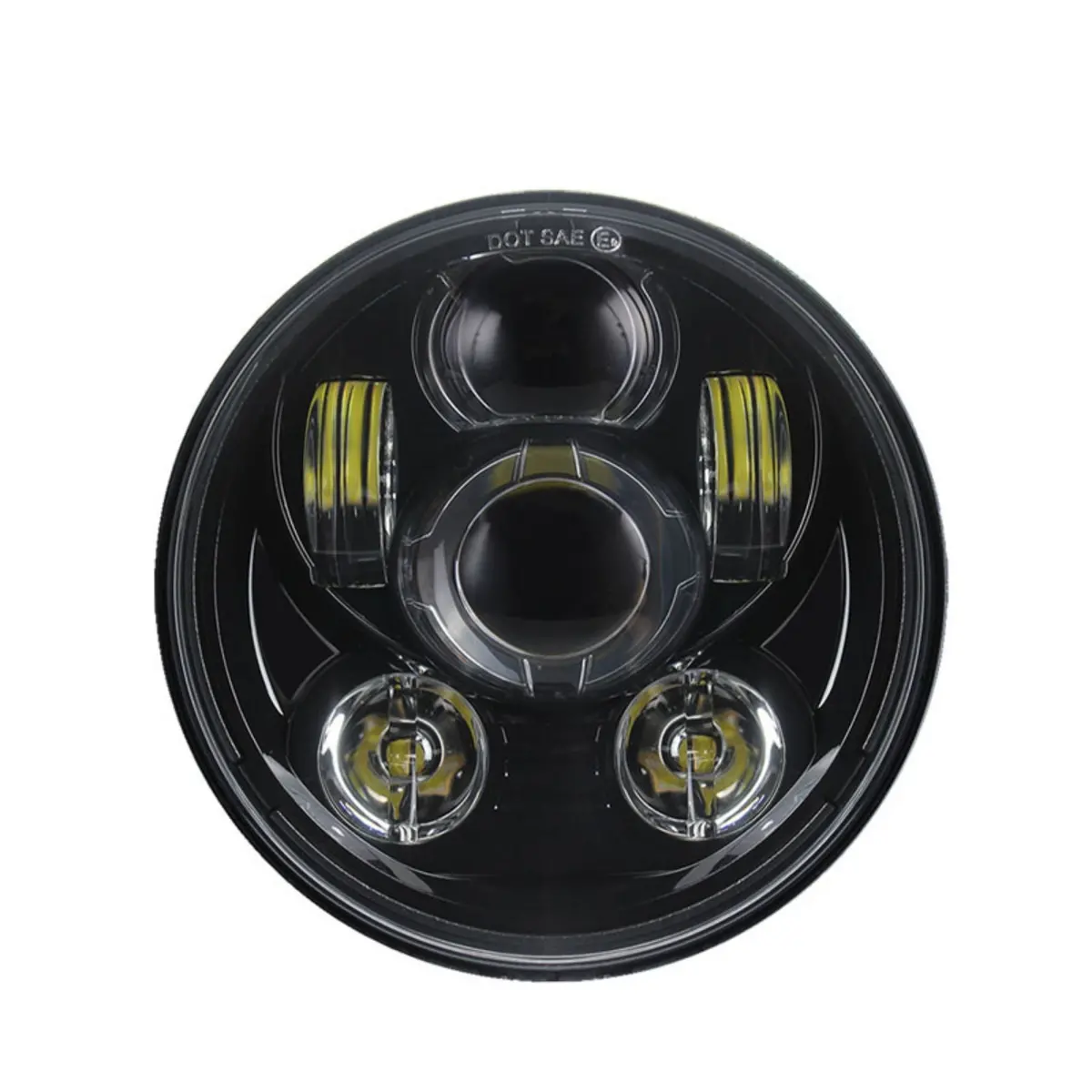 Original Garage Moto 5.75''  Projector Led Headlight For Harley-Davidson 1