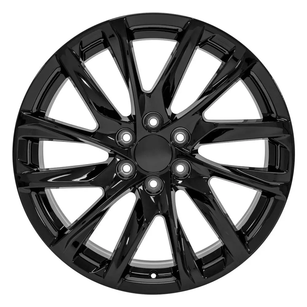 22X9 Replica Wheel Ca90 Fits Cadillac Escalade - Gloss Black 1