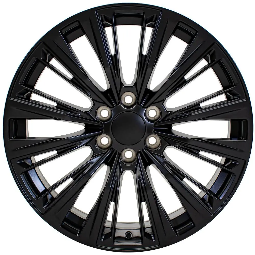 22X9 Replica Wheel Ca93 Fits Cadillac Escalade - Satin Black 1
