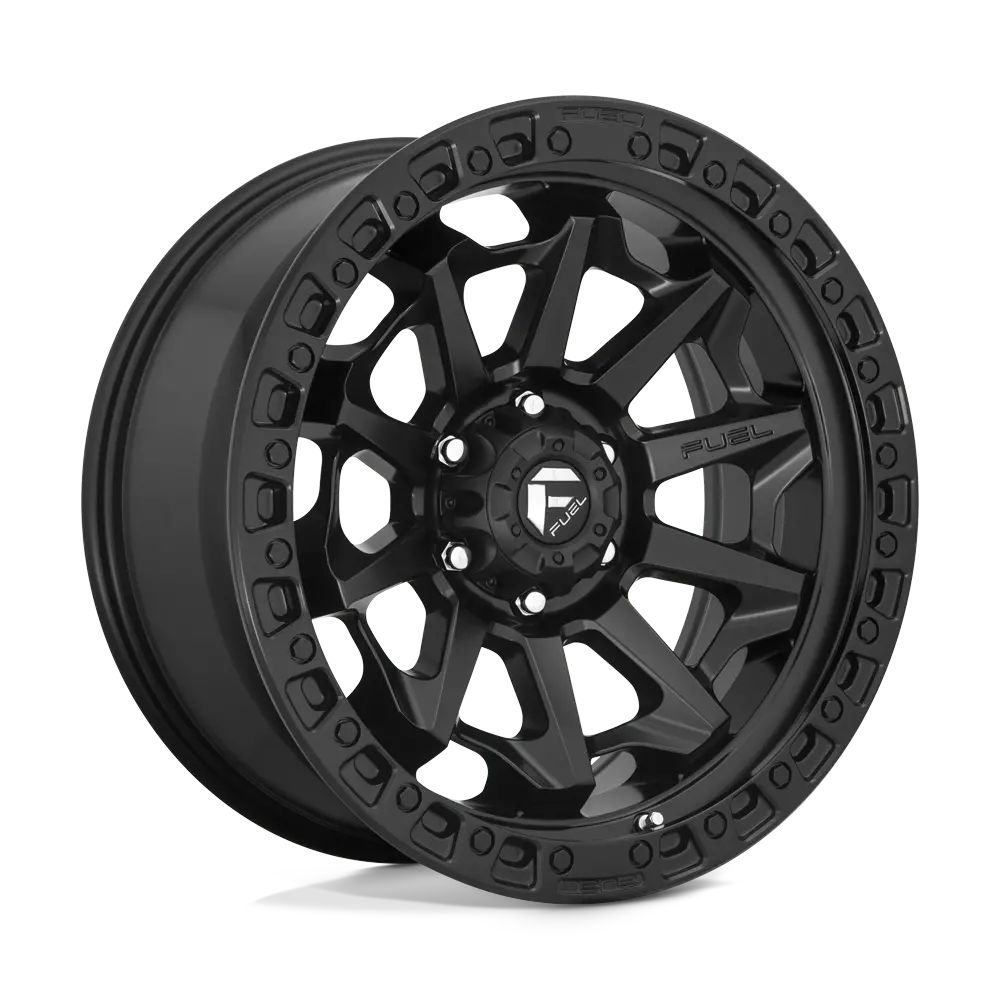 17X8.5 Matte Black 14Mm Fuel 1Pc Wheel 1