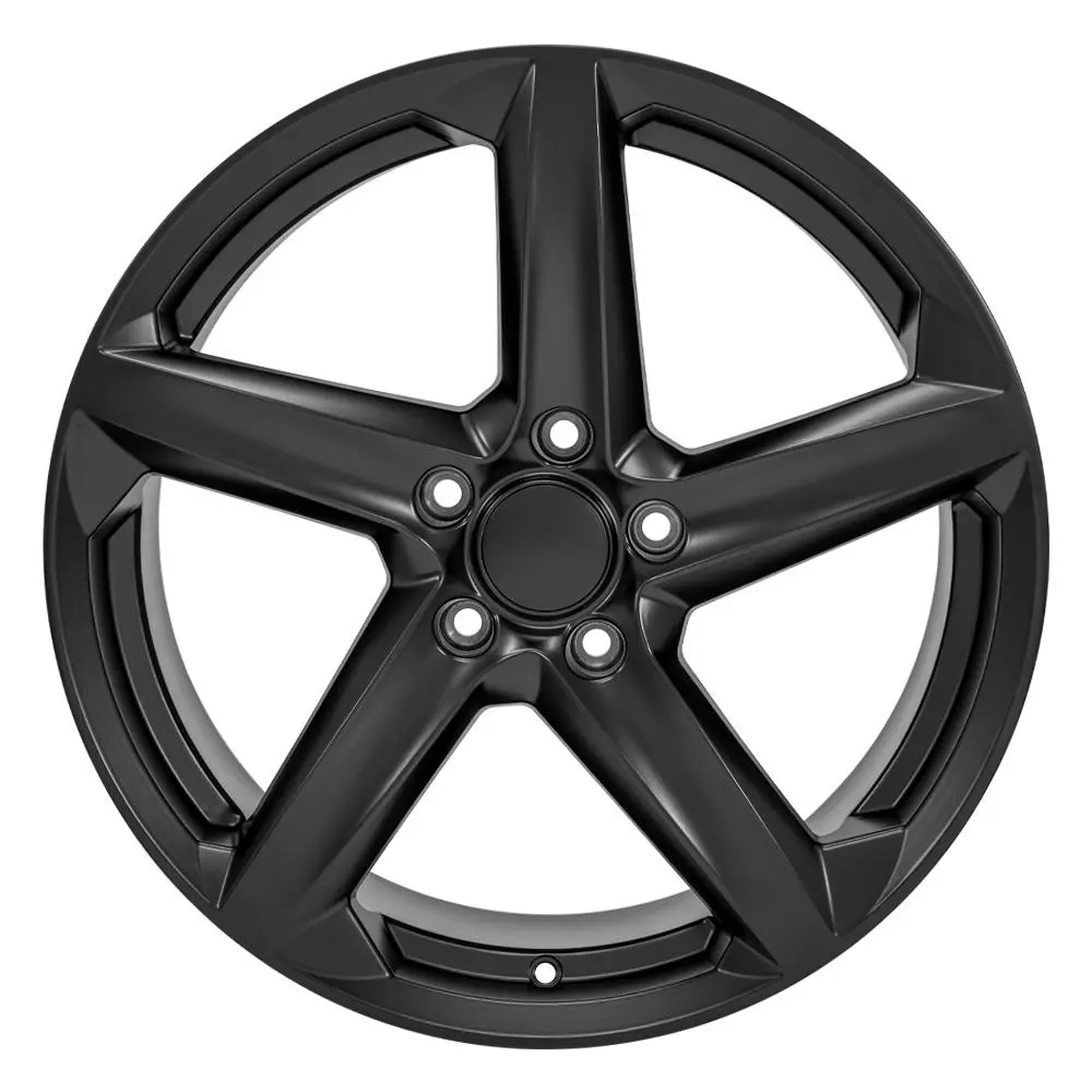 19X10 Replica Wheel Cv02c Fits Chevrolet C7 Corvette - Satin Black 1