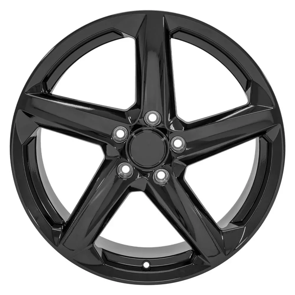 19X10 Replica Wheel Cv02c Fits Chevrolet C7 Corvette - Gloss Black 1
