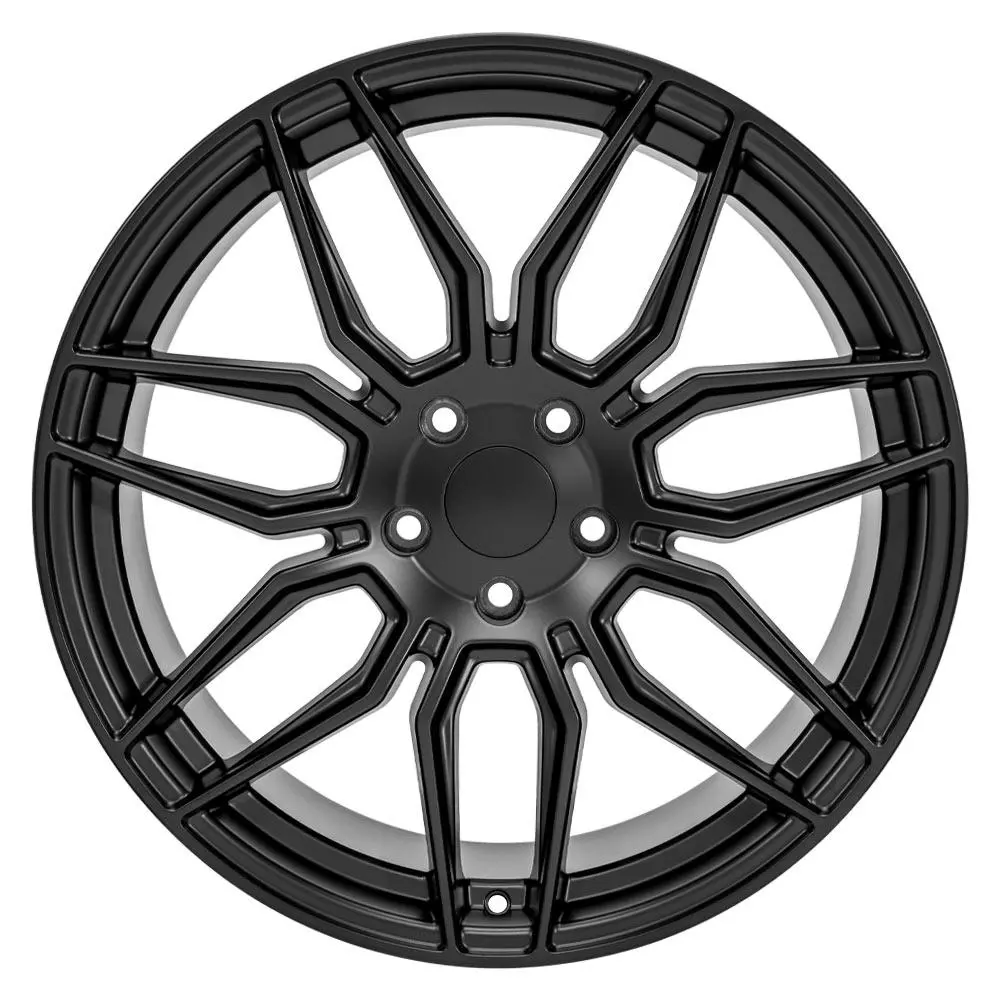 20X11 Replica Wheel Cv03d Fits Chevrolet C8 Corvette - Satin Black 1