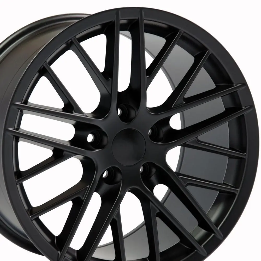 18" Replica Wheel Cv08b Fits Chevrolet Corvette - C6 Zr1- Design Two 2