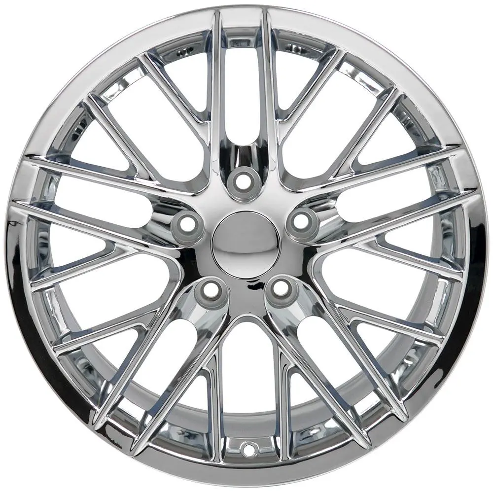 17" Replica Wheel Cv08a Fits Chevrolet Corvette - C6 Zr1- Design Three 1