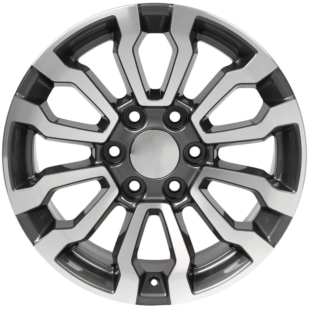 18" Replica Wheel Cv35 Fits Gmc Sierra- Design Three 1
