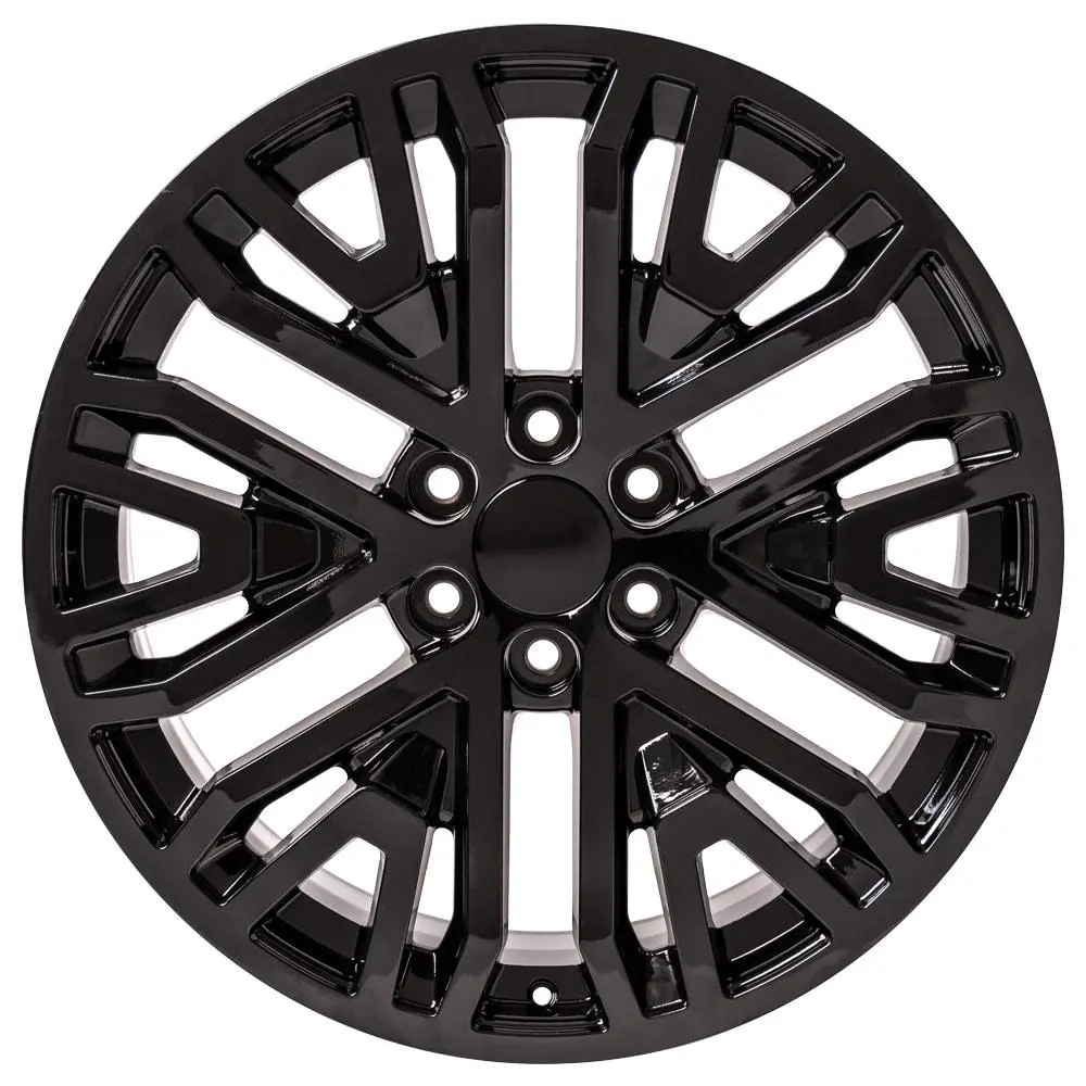 22" Replica Wheel Cv37 Fits Gmc Sierra- Design Two 1
