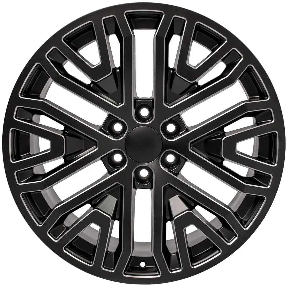 22" Replica Wheel Cv37 Fits Gmc Sierra- Design One 1