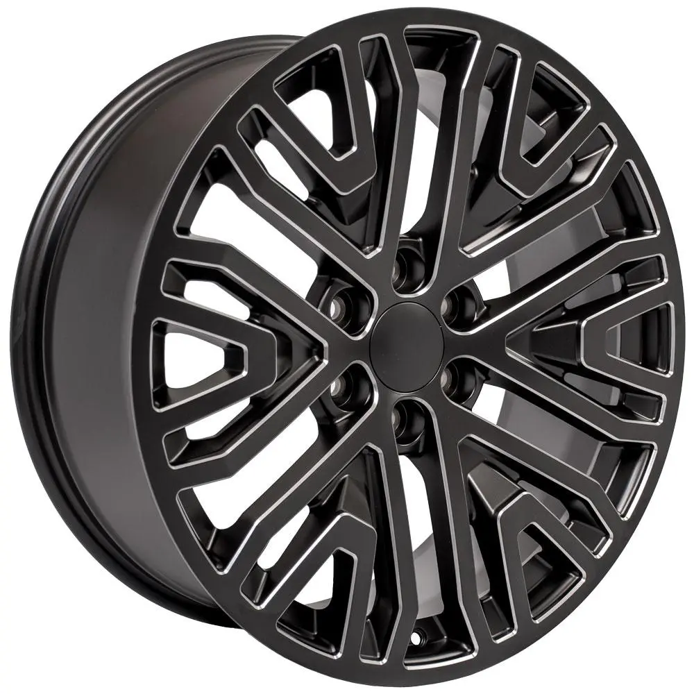 22" Replica Wheel Cv37 Fits Gmc Sierra- Design One 2