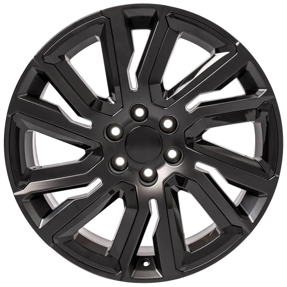 22" Replica Wheel Cv39 Fits Gmc Sierra- Design One 1