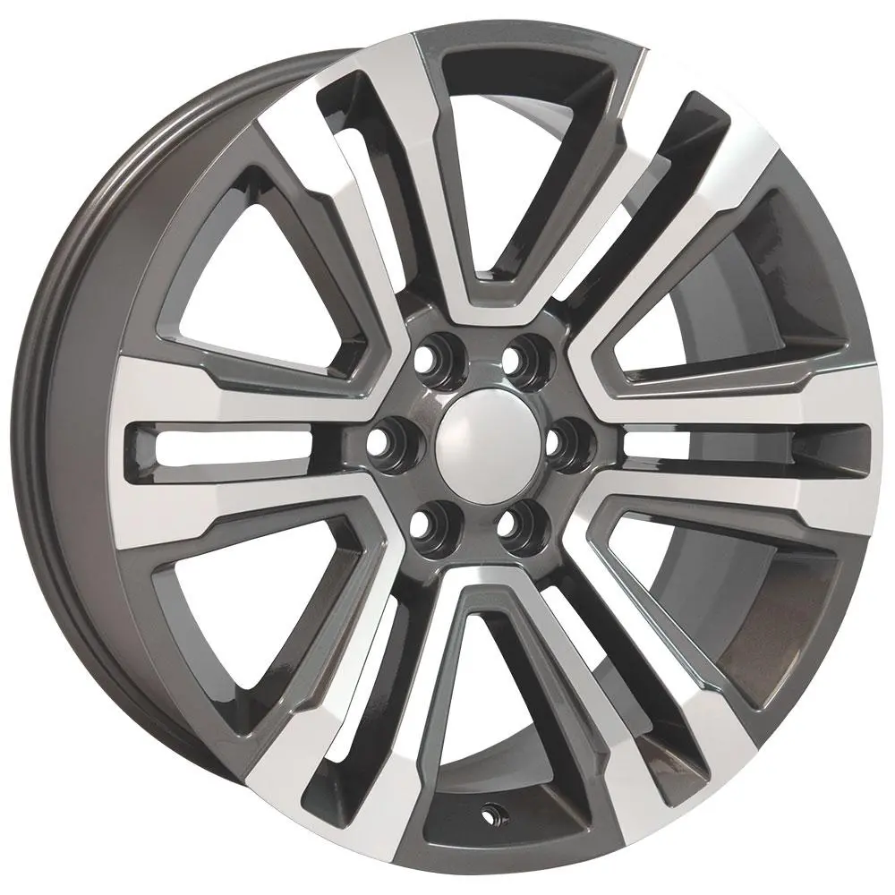 22" Replica Wheel Cv44 Fits Gmc Yukon- Design Three 2