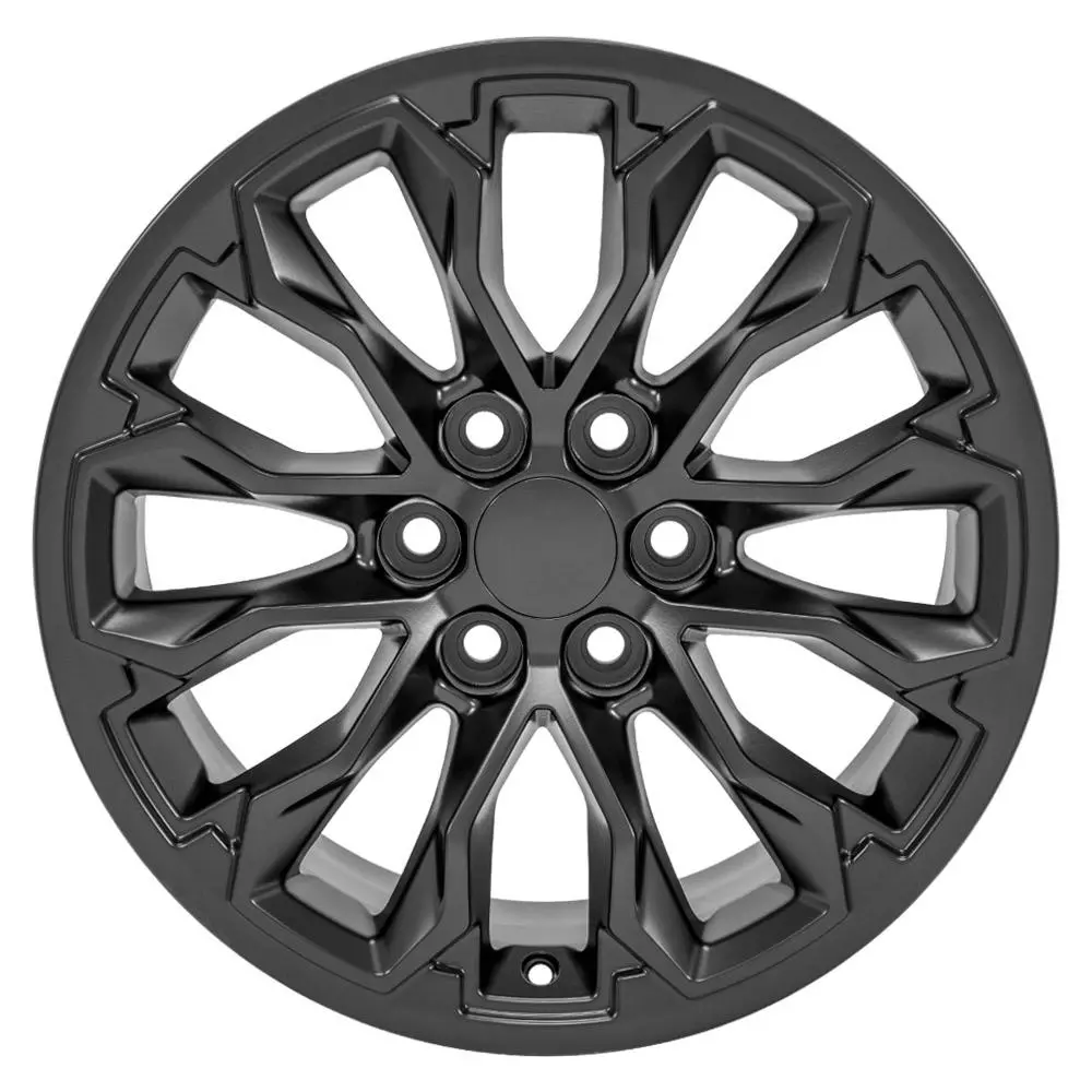 17X8 Replica Wheel Cv54 Fits Chevrolet Colorado Zr2 - Satin Black 1