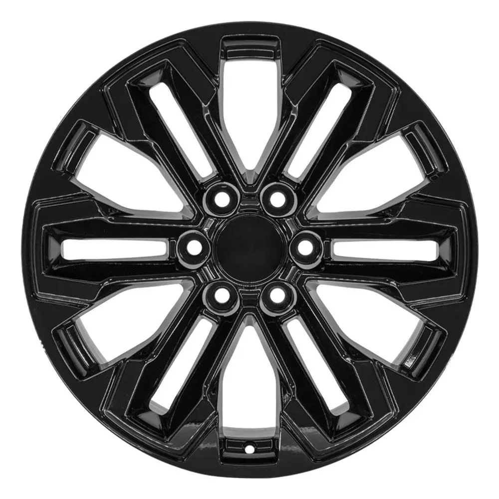 20X9 Replica Wheel Cv69 Fits Chevrolet Silverado - Gloss Black 1