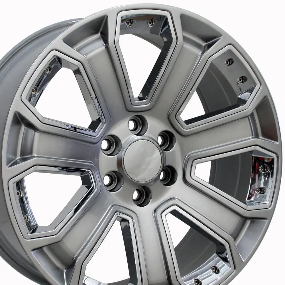 20" Replica Wheel Cv93 Fits Chevrolet Silverado- Design Two 2