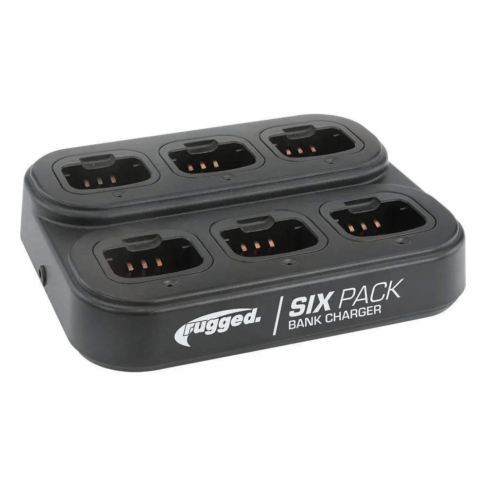 Rdh16 Handheld Radio 6-Pack Bank Charger × 2 1