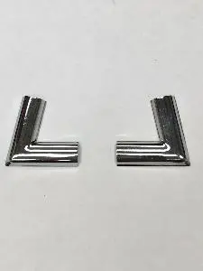 Ford Cortina Mk2 Screen Chrome Corner Each 1