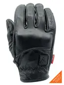 Odin Mfg D3o Heavy Hitters Motorcycle Gloves - Black Smooth 1