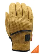 D3o Heavy Hitters Motorcycle Gloves - Tan Perforated 1
