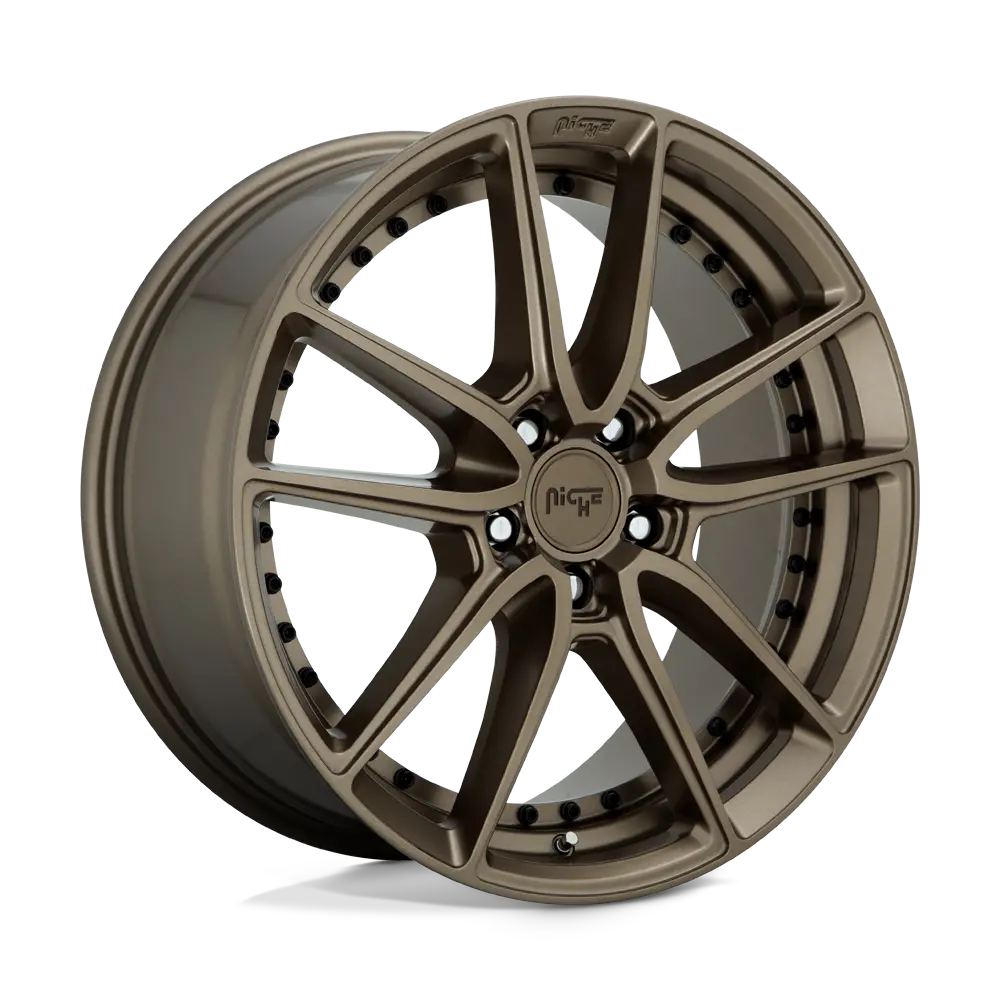 18X8 Matte Bronze 40Mm Niche 1Pc Wheel 1