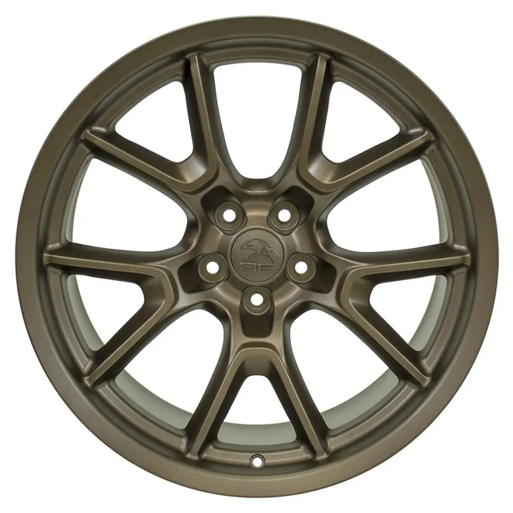 20X10 Replica Wheel Dg21 Fits Dodge Challenger - Bronze 1