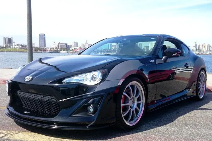 Black Beat Motor Type 2 Body Kit (6 Pcs) - Scion Frs / Subaru Brz / Toyota Gt86 1