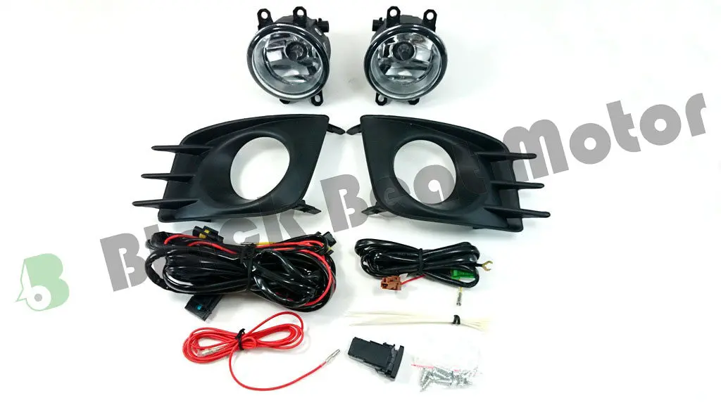 Winjet Fog Light Kit (Clear) - 2011-2013 Scion Tc 1