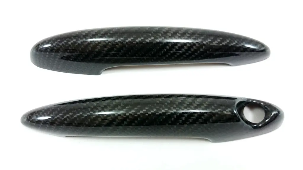 Bbm Door Handle Covers (Carbon Fiber - Dry) - Mini Cooper R50 R51 R52 R53 R55 R56 R57 1