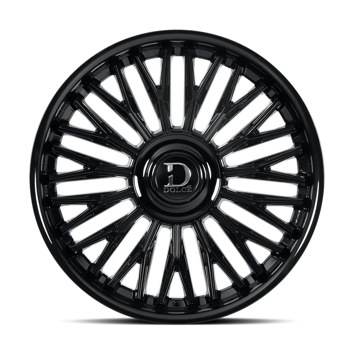 22X9.5 Dolce Luxury Lusso Gloss Black Alloy Wheel | 6X135/6X139.7 | +30 Et | 106.2Mm Hub | Fits Ford F-150 (2015–2024), Toyota Tacoma (2016–2024) 1