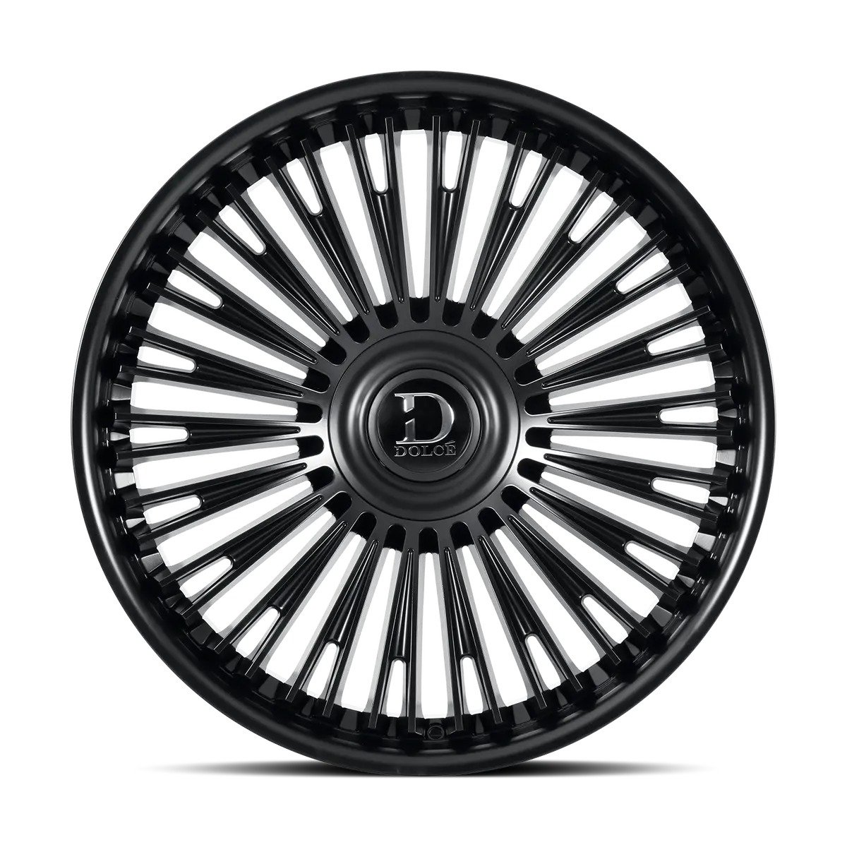 22X9.5 Dolce Luxury Razzo Gloss Black Alloy Wheel | 6X139.7 | +18 Et | 66.6Mm Hub | Fits Chevy Silverado 1500 (2019–2024), Gmc Sierra 1500 (2019–2024) 1