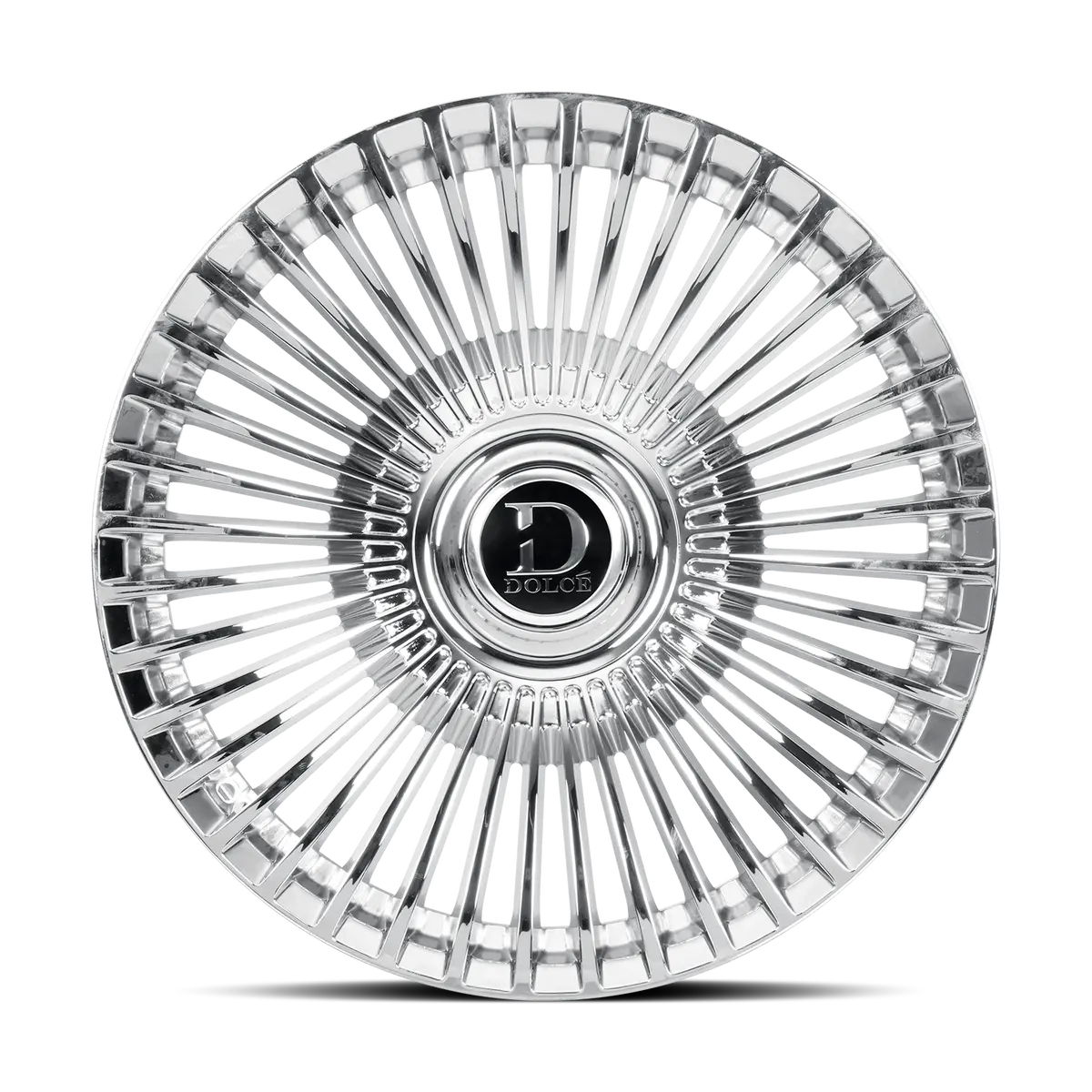 24X10 Dolce Luxury Trento Chrome | 6X139.7 | +25 Et | 66.6Mm Hub | Toyota Tacoma 2005–2024, Toyota 4Runner 2003–2024 1