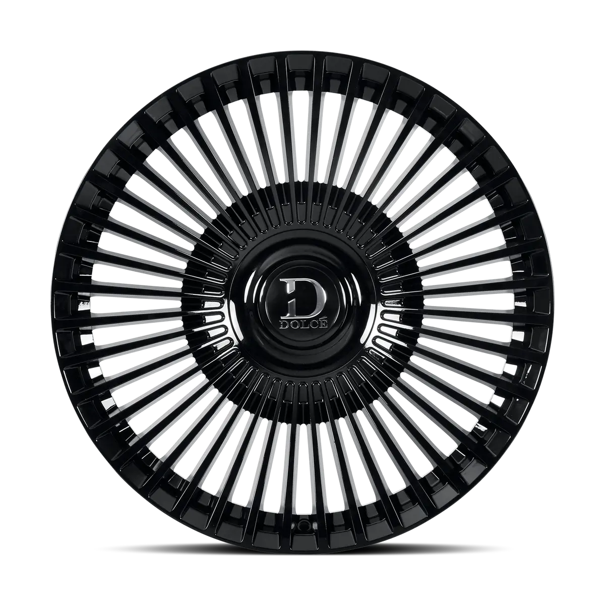 22X9.5 Dolce Luxury Trento Gloss Black | 6X139.7 | +35 Et | 66.6Mm Hub | Toyota Tacoma 2005–2024, Toyota 4Runner 2003–2024 1