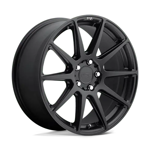 20X9 Matte Black 35Mm Niche 1Pc Wheel 2