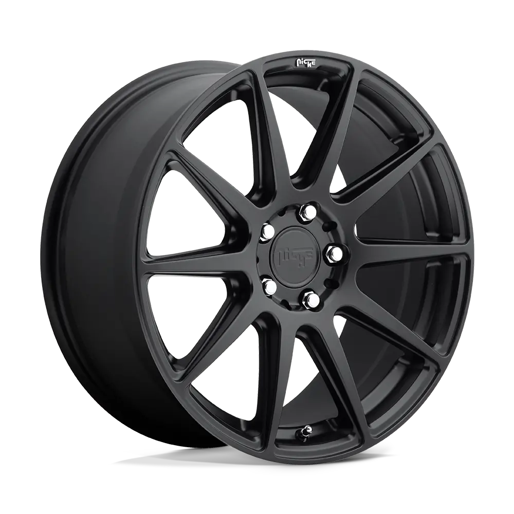 20X9 Matte Black 35Mm Niche 1Pc Wheel 1
