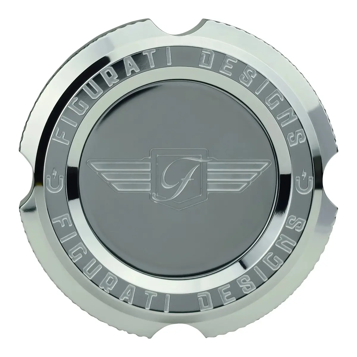 Figurati Designs Harley-Davidson Magnetic Dipstick M8 Knurled Silver 1