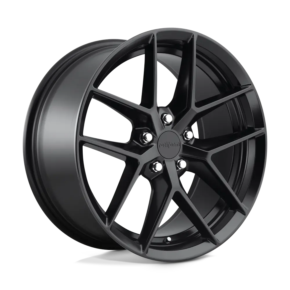 18X8.5 Matte Black 45Mm Rotiform 1Pc Wheel 1